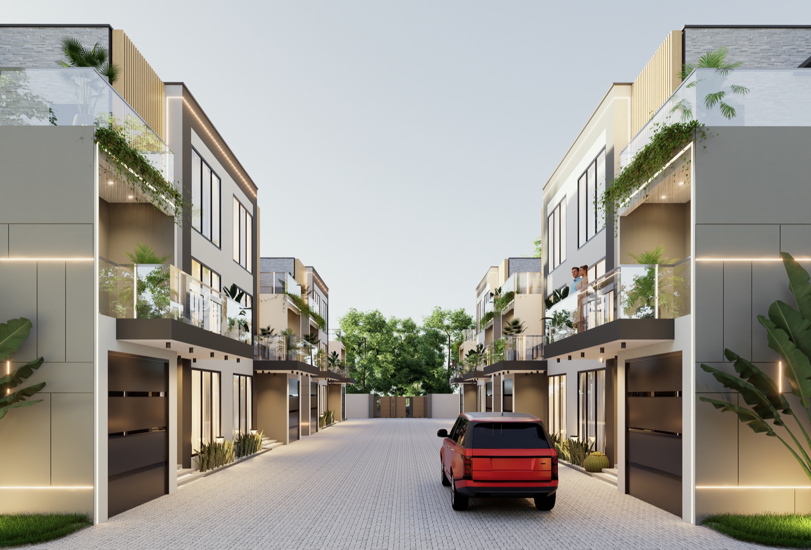 Cedar Villas architectural view